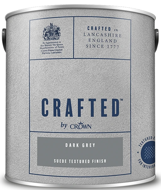 Crown Paints Crafted Suede Textured